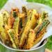Frites de courgettes croustillantes au parmesan