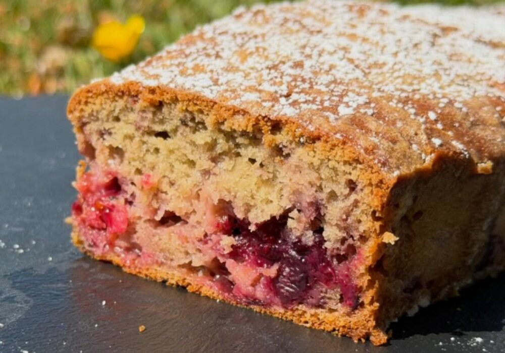 Gâteau aux fruits rouges