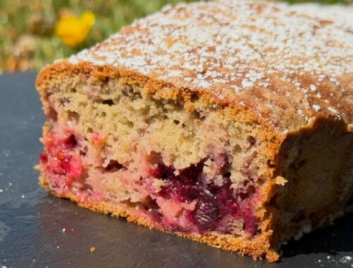 Gâteau aux fruits rouges