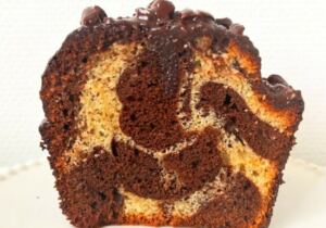 Marbré glaçage rocher aux noisettes