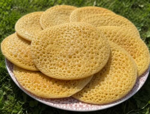 Pancakes mille trous (baghrir)