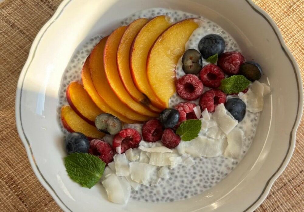 Pudding de chia à la coco