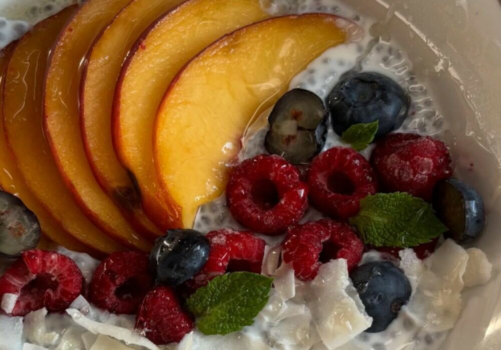 Pudding de chia à la coco