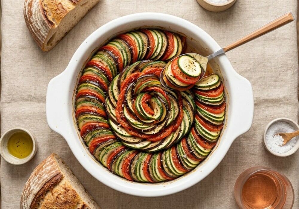 Tian de légumes à la provençale