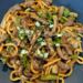 Udon sauté aux bœufs